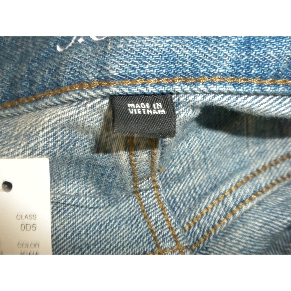 J Crew Jeans Womens 30 Blue Denim '84 Slouchy Button Fly Relaxed Straight NWT - Picture 6 of 15
